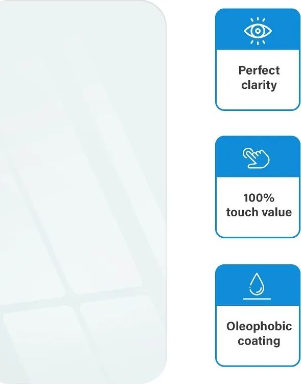 Mbrojtës ekrani xhami Samsung Galaxy A16 4G, 9H, transparent