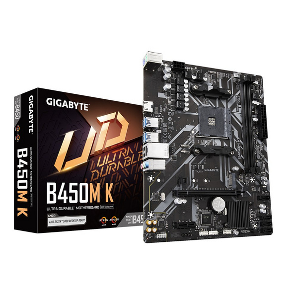 Pllakë amë Gigabyte B450M K (rev. 1.0) AMD B450 Socket AM4 micro ATX