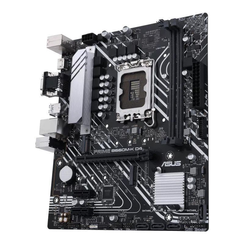 Pllakë amë ASUS PRIME B660M-K D4, LGA 1700, mATX