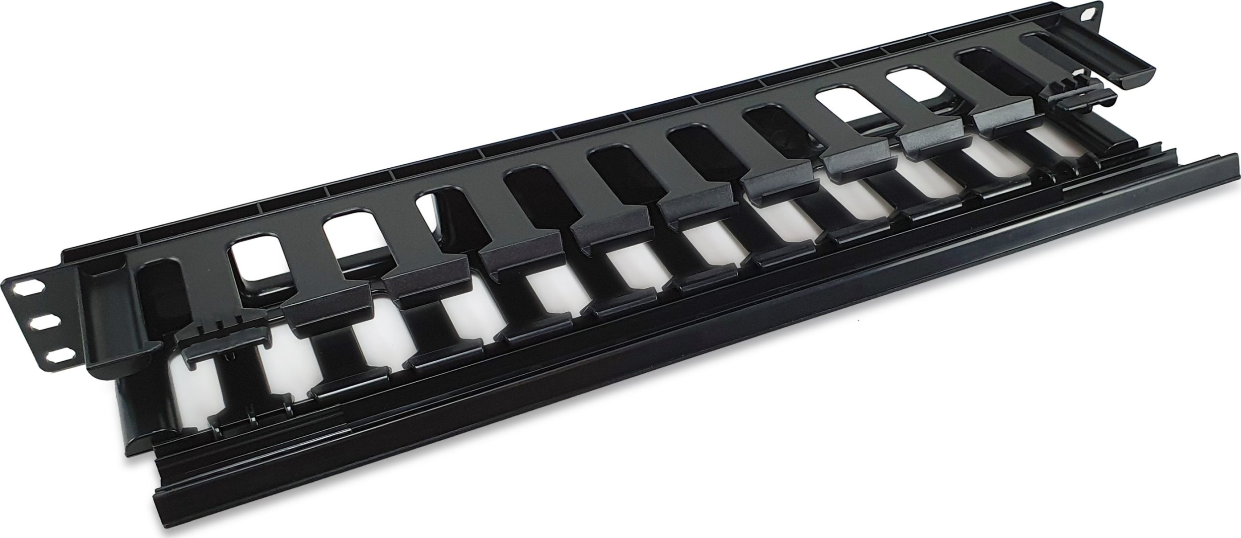 Panel menaxhimi kabllosh LevelOne Equip 327318, 19", për rack, i zi