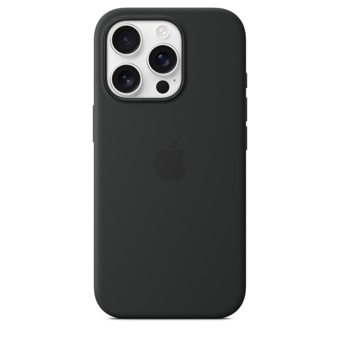 Apple iPhone 16 Pro Silicone Case with MagSafe, Black
