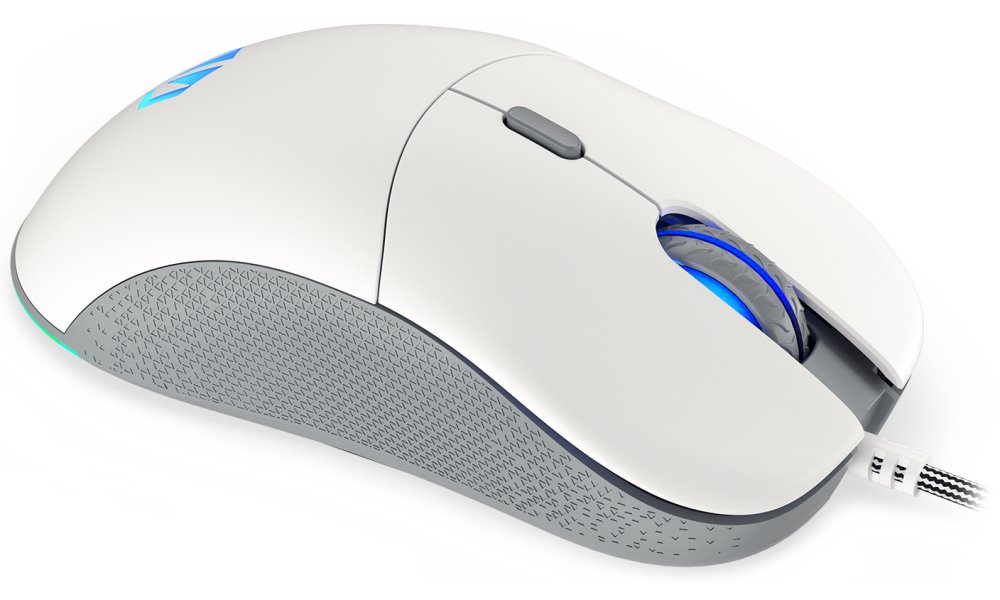 Maus gaming Endorfy GEM Plus Onyx, USB-C, 19000 DPI, i bardhë