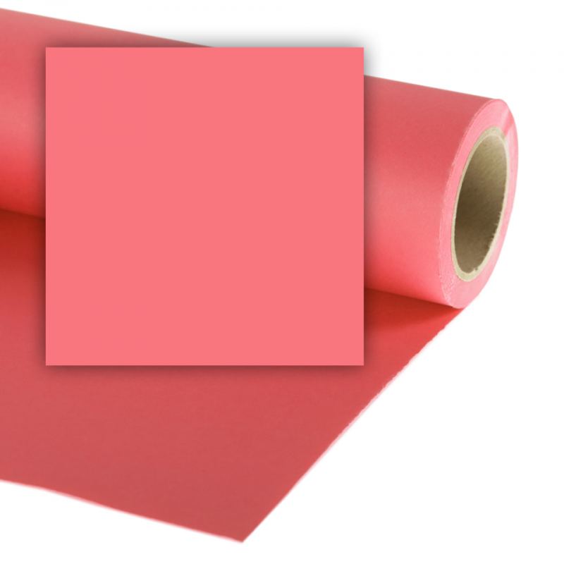 Colorama Background Paper 2.72x11m Coral Pink Colorama Background Paper 2.72x11m Coral Pink