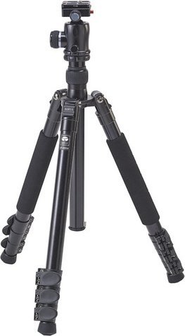 Tripod fotografik Sirui ET-2004, alumin, 145cm, i zi