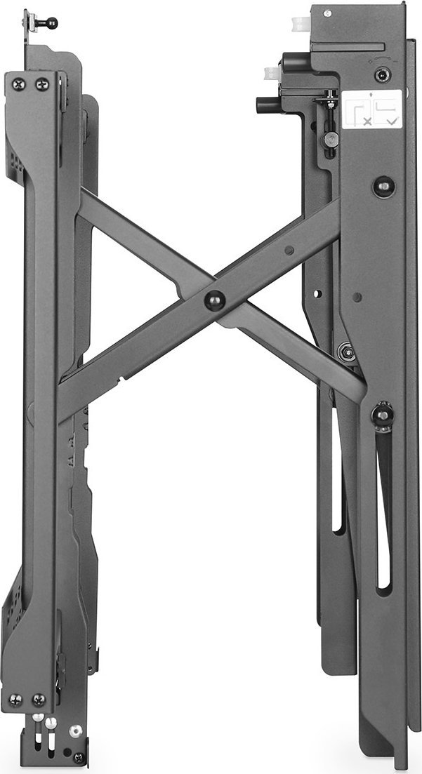 Mbajtëse muri për monitor Digitus Pop-Out, 45-70", deri 70kg, e zezë