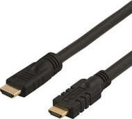 Kabllo HDMI Deltaco, 10 m, e zezë
