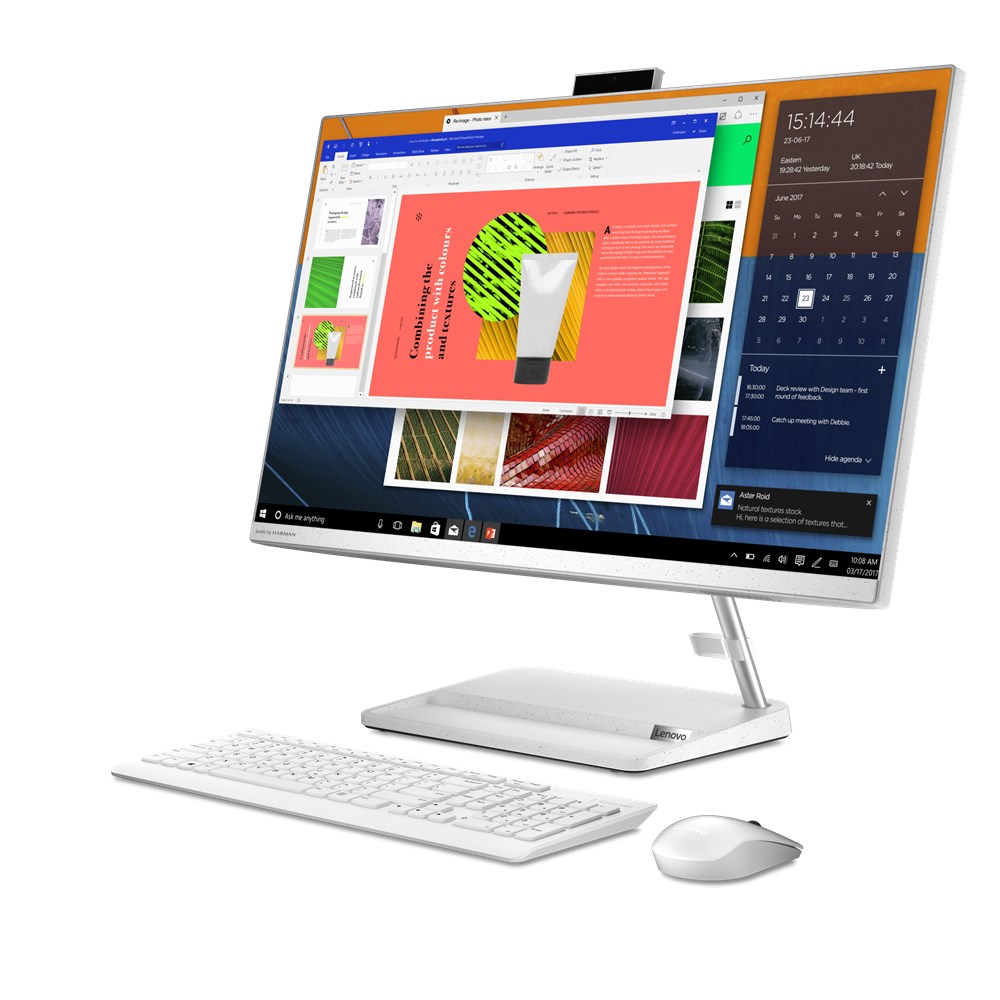 Kompјuter All-in-One IdeaCentre AIO 3 27ALC6, 27", AMD Ryzen 5 7530U, 16GB RAM, 512GB SSD, бел