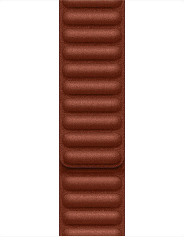 Apple Watch 41mm Band, Umber Leather Link - M/L