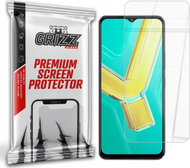 Xham mbrojtës hibrid Grizz HybridGlass 9H për Vivo Y03t, transparencë e lartë