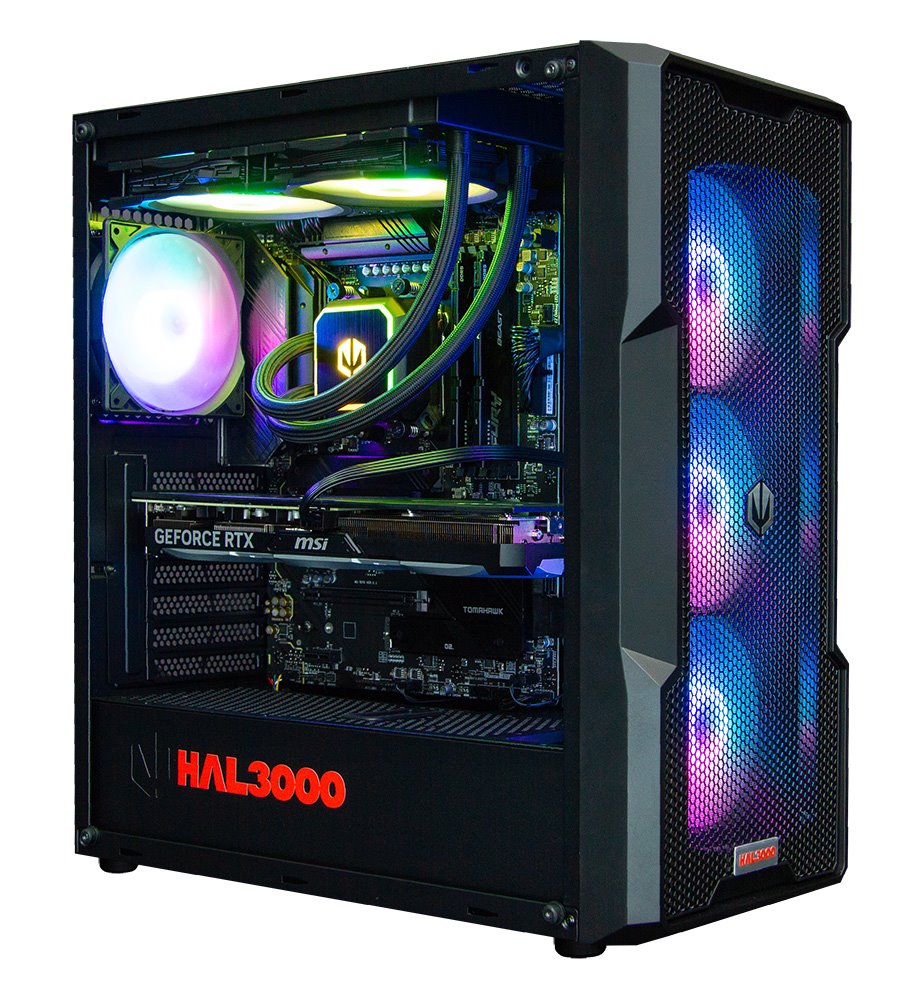 Kompjuter HAL3000 Alfa Gamer Elite, AMD Ryzen 7 7800X3D, 32GB RAM DDR5, 1TB PCIe4 SSD, NVIDIA GeForce RTX 4070, i zi