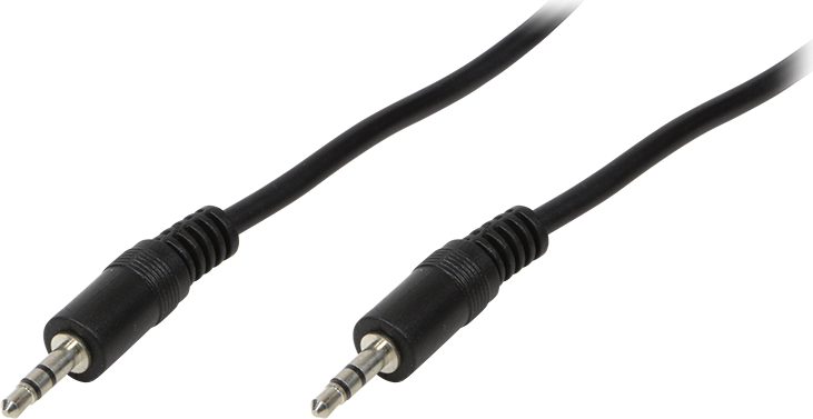 Kabllo LogiLink Jack 3.5mm - Jack 3.5mm, 1m, e zezë