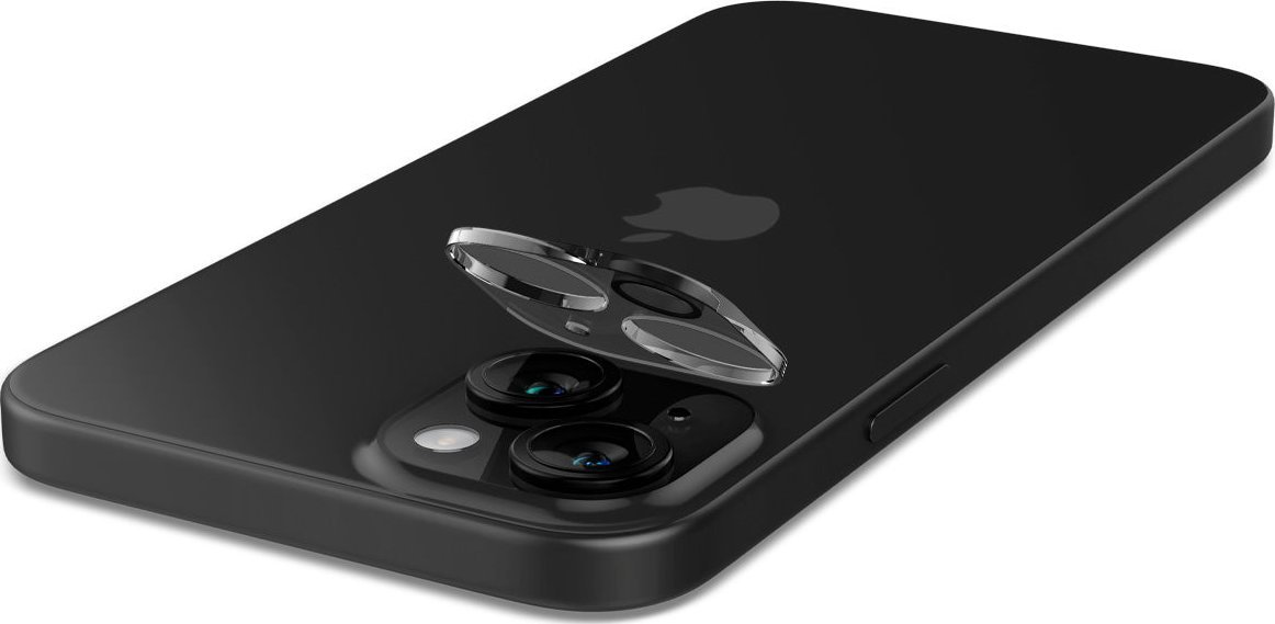 Mbrojtës kamere Spigen Glass tR Optik, set 2 copë, iPhone 15 15 Plus 14 14 Plus, transparent