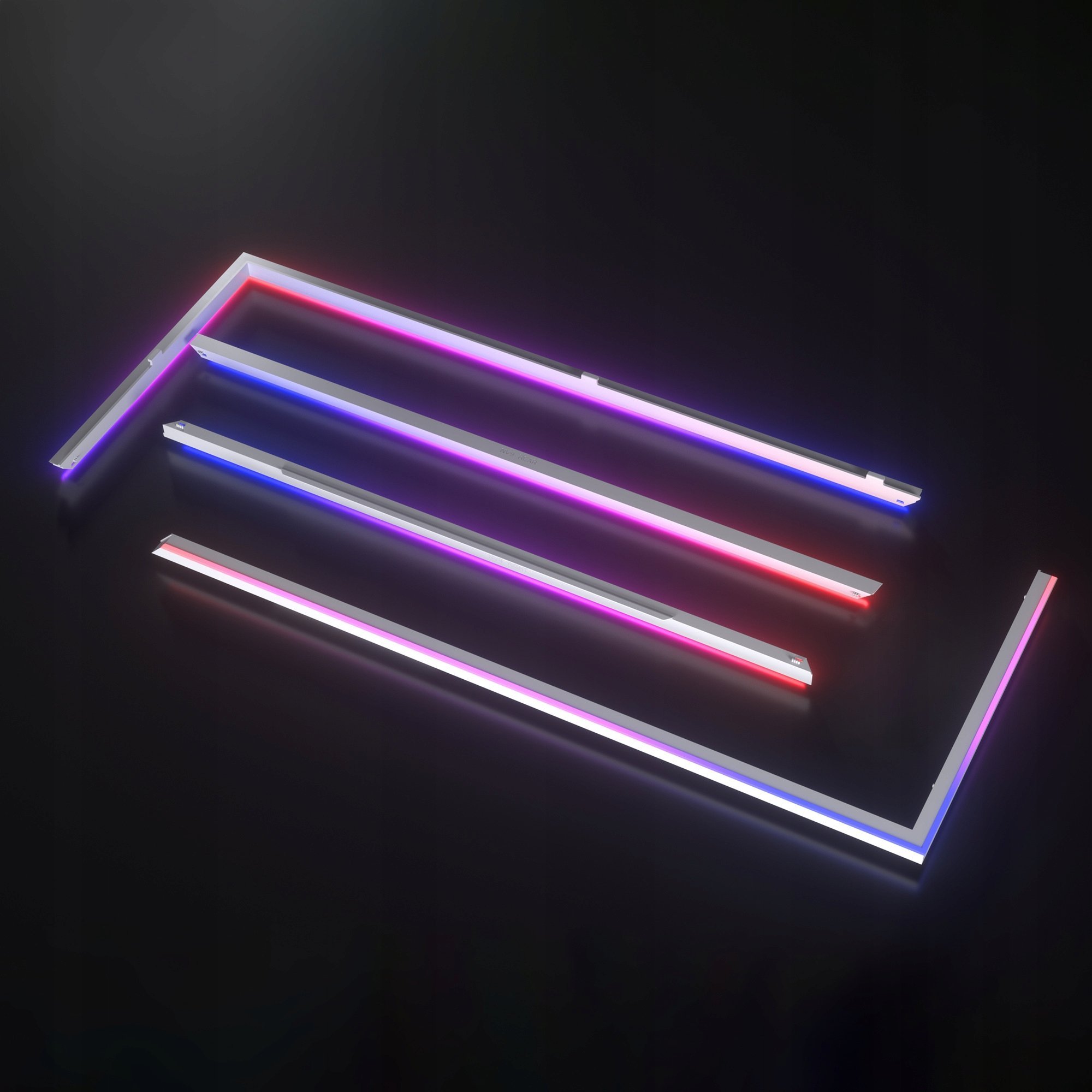 Set DRGB LED për kasë Phanteks NV7 Premium, 4 module, i bardhë