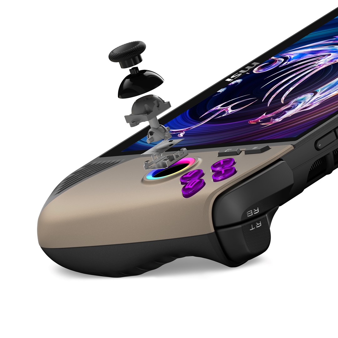 Konzolë MSI Claw 8 AI+ A2VM-037PL, 8", 120Hz, bezhë