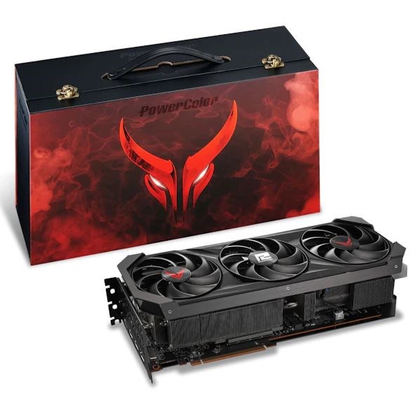 Kartë grafike PowerColor AMD Radeon RX 7900 XTX, OC, 24 GB GDDR6