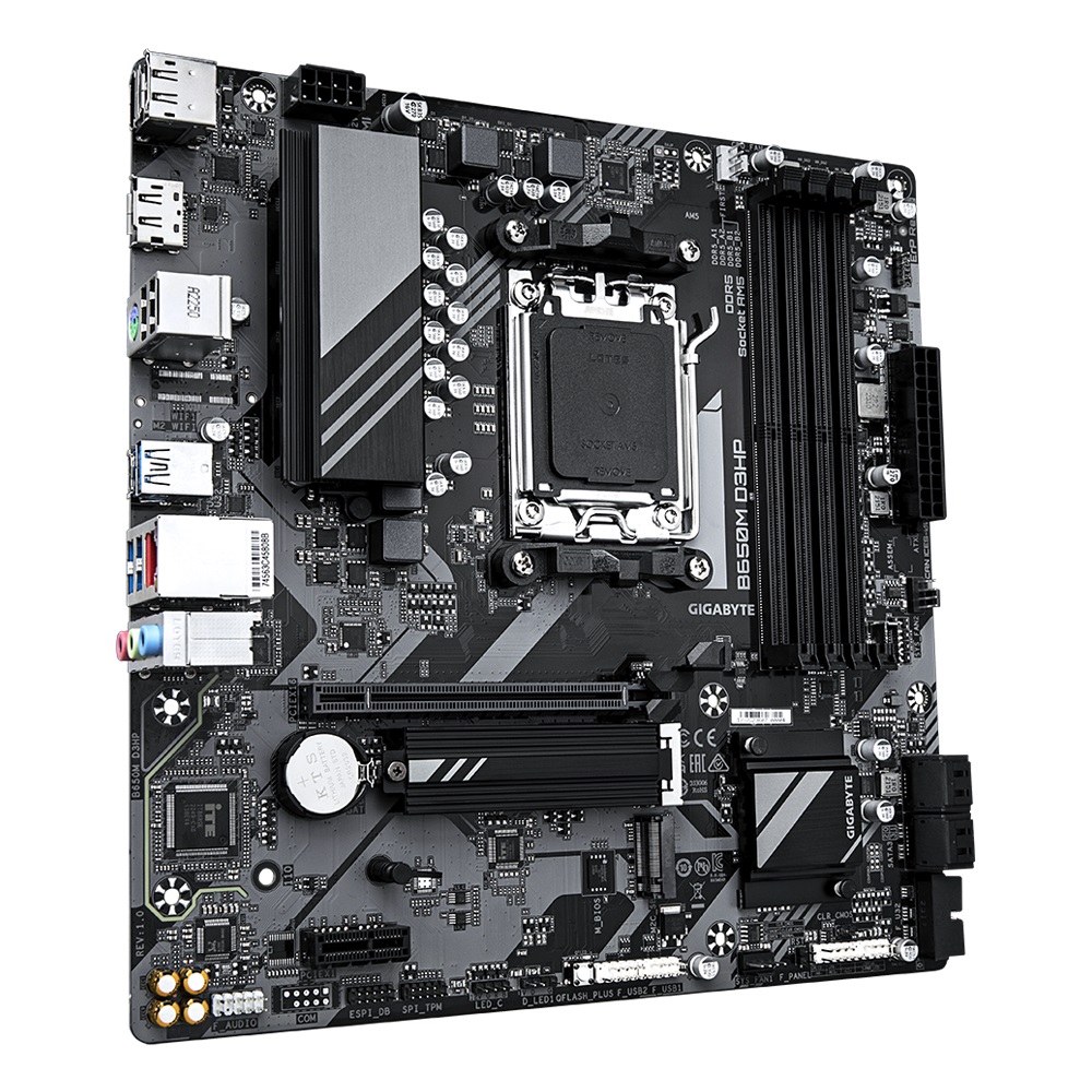 Pllakë amë Gigabyte B650M D3HP (rev. 1.0), Micro-ATX, DDR5, AMD AM5