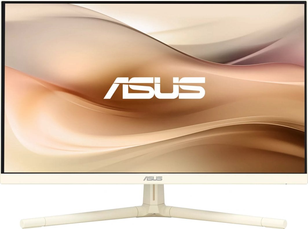 Monitor Asus VU249CFE-M (90LM09JM-B01K70), 23.8", FHD, bezhë