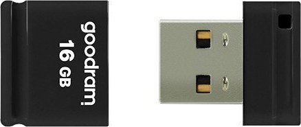 USB гуудрам пиколло, 16GB, USB 2.0, црна