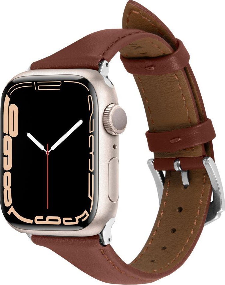 Rrip dore Spigen Cyrill Kajuk për Apple Watch 4 5 6 7 8 SE, 40 41mm, chestnut