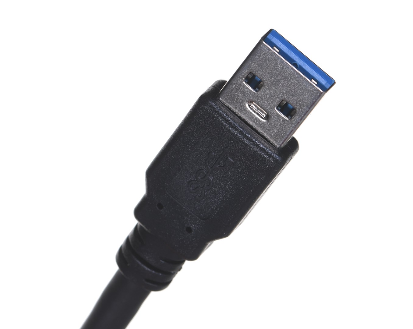 Kabllo Lanberg, USB-A / USB-A, 1.8 m, e zezë