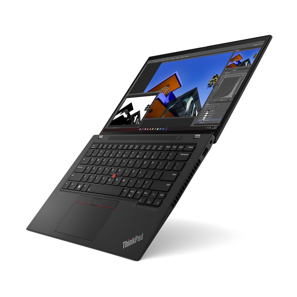 Лаптоп Lenovo ThinkPad T14, 14", Intel i5-1335U, 16 GB RAM, 512 GB SSD, црн