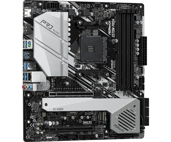 Pllakë amë Asrock X570M Pro4 AMD X570 Socket AM4 micro ATX