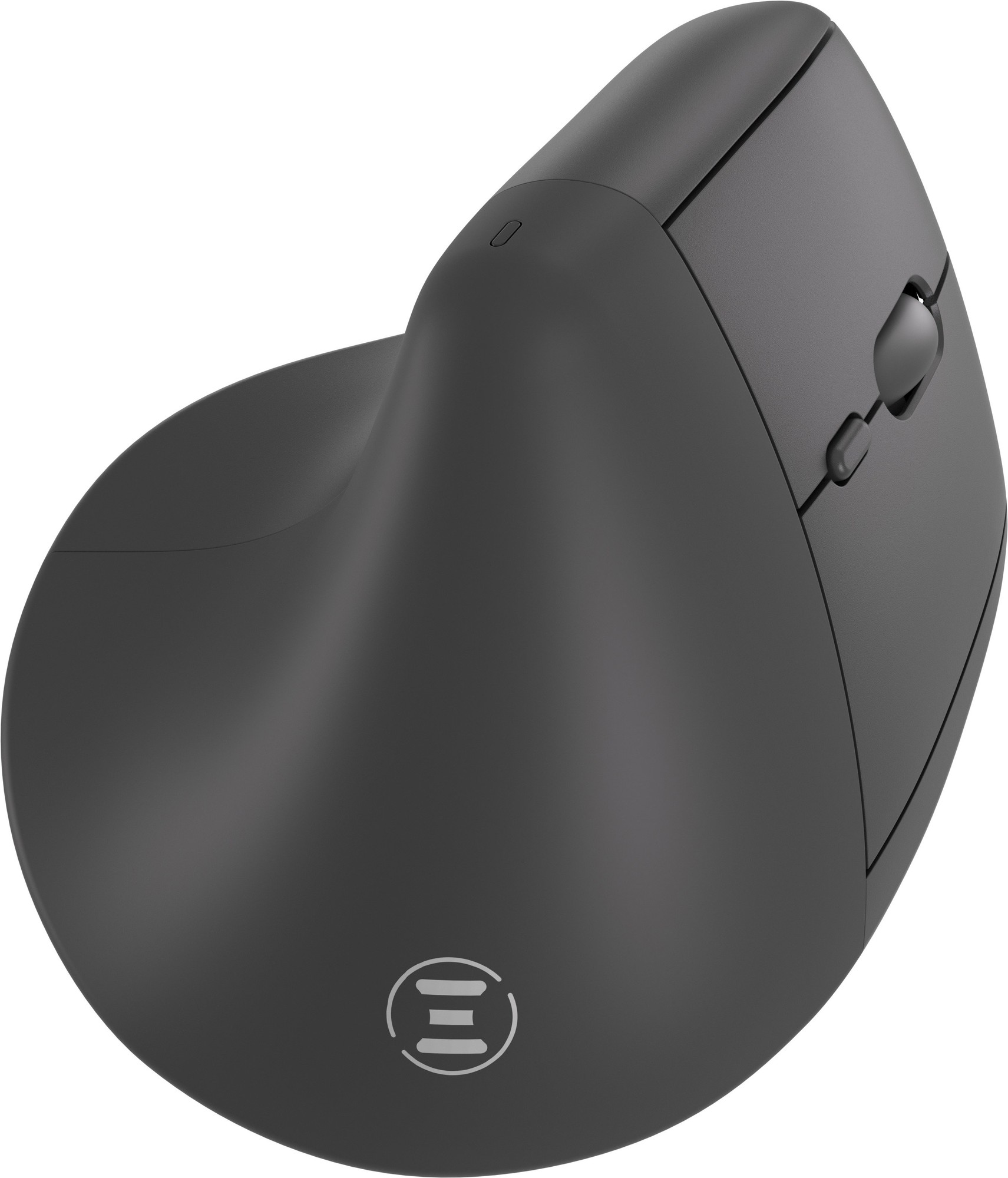 Mouse vertikal pa kabllo Eternico MVSB395, ergonomik, me bateri të rikarikueshme, i zi