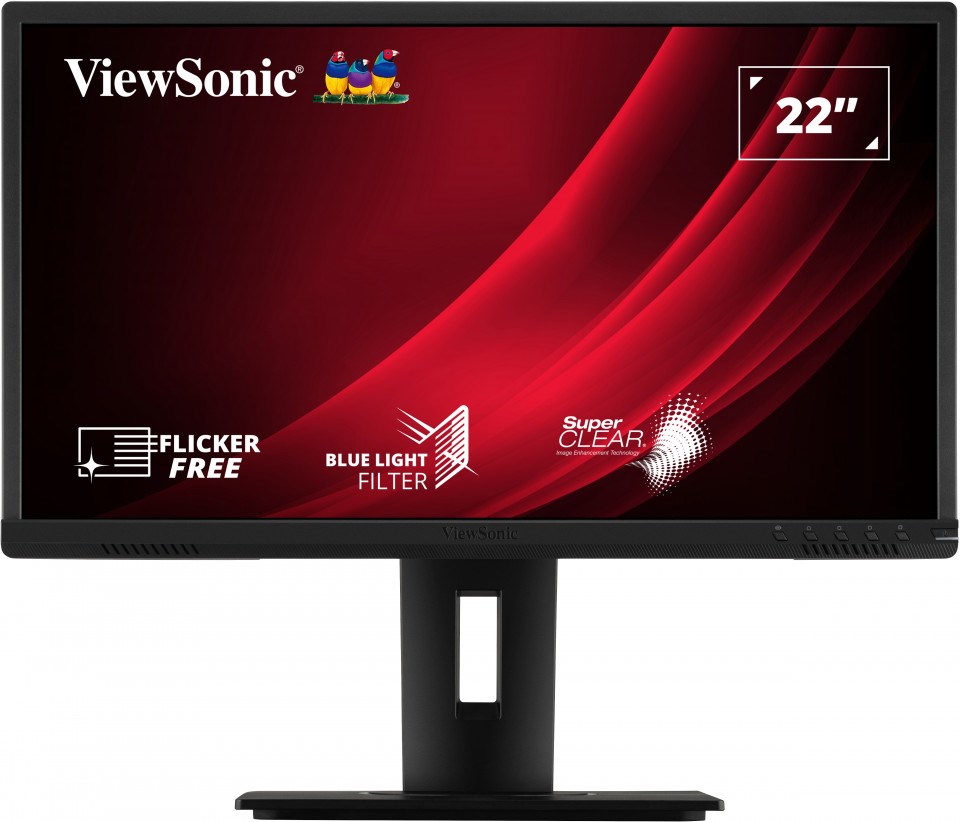 Monitor ViewSonic, 21.5", Full HD, 75Hz, i zi