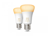 Llamba inteligjente Philips Hue E27, 8W LED, Bluetooth, set 2 copë, dritë e bardhë e rregullueshme