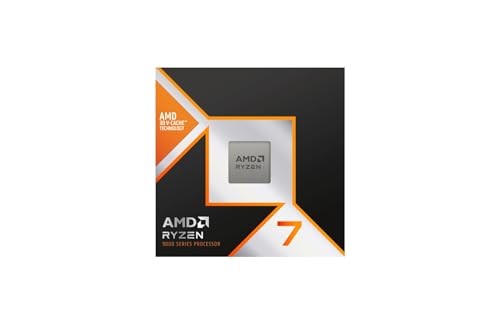 Procesor desktop AMD Ryzen 7 9800X3D, 8 core 16 thread, 5.2 GHz Boost, Socket AM5, argjendtë