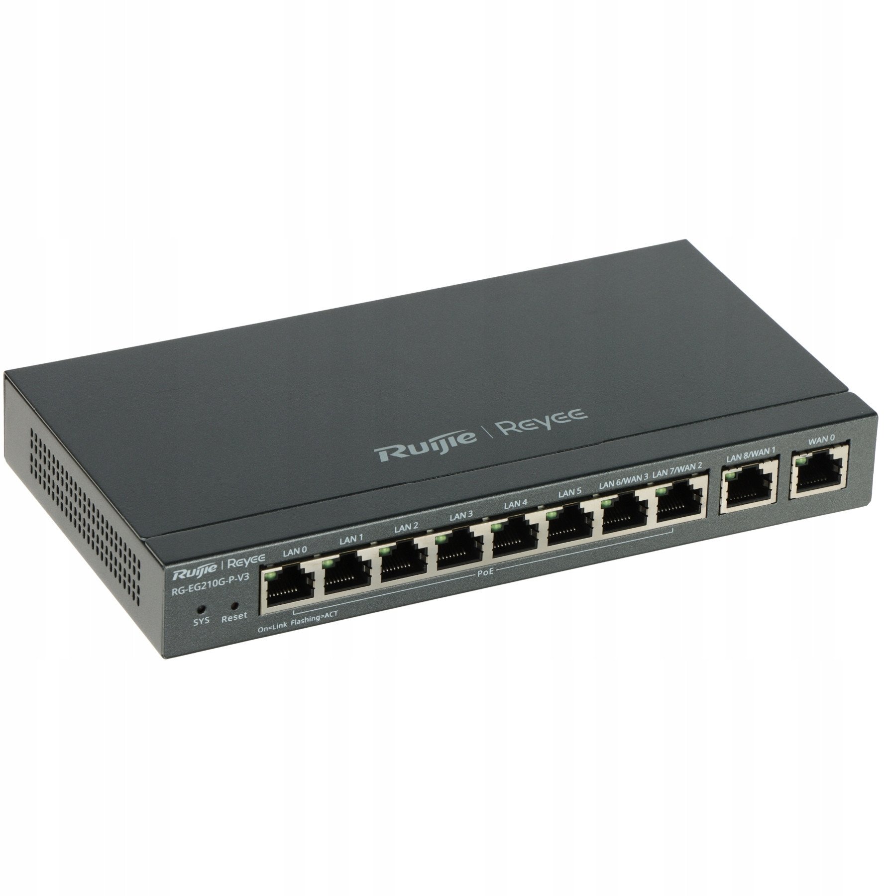 Ruter Ruijie Gateway Gigabit, 10 porta, 8x PoE 110W, i zi