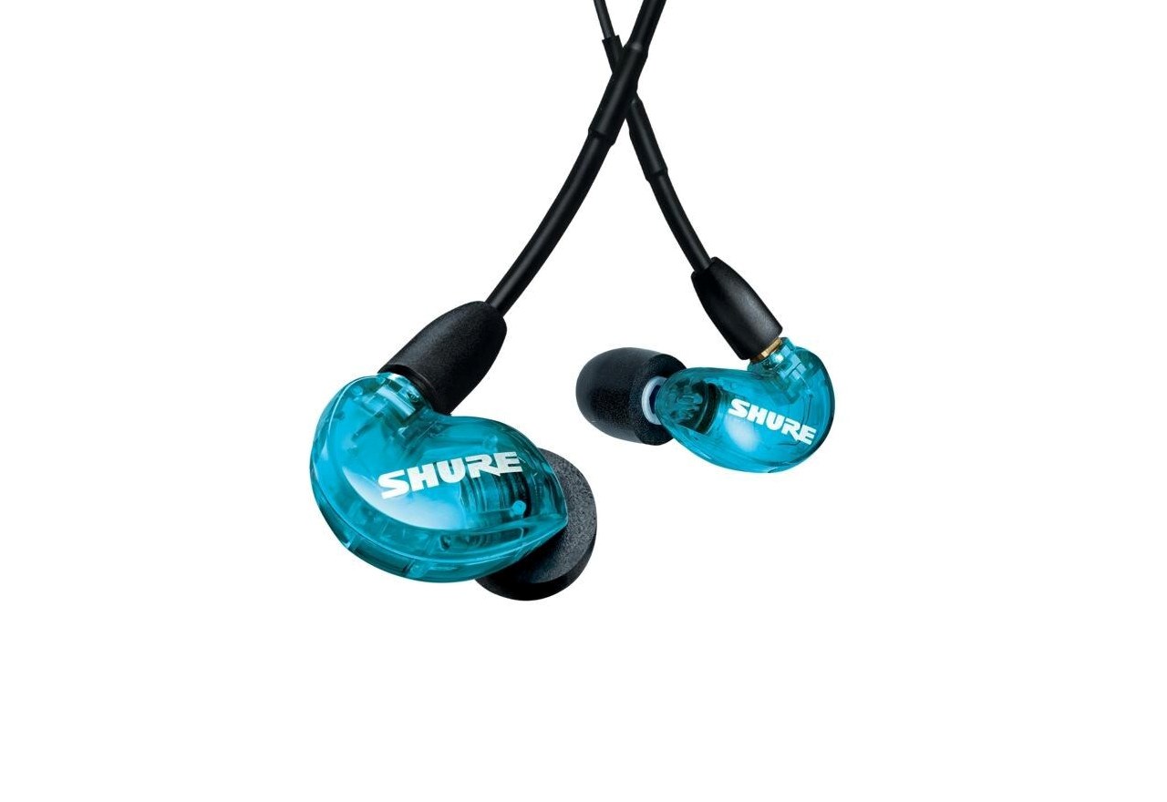 Kufje Shure AONIC 215, in-ear, të kaltra