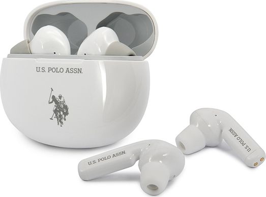 Kufje Bluetooth U.S. Polo USTWS1WH, TWS, ANC, të bardha