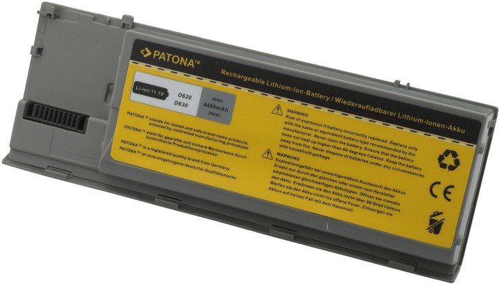 Bateri Patona për laptop Dell LATITUDE D620, 4400 mAh 