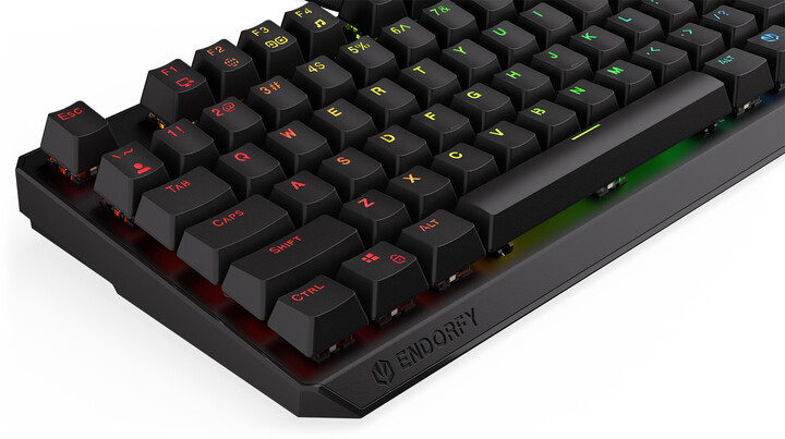 [OUTLET] Tastierë Endorfy Thock TKL Blue, Kailh Blue, US, e zezë