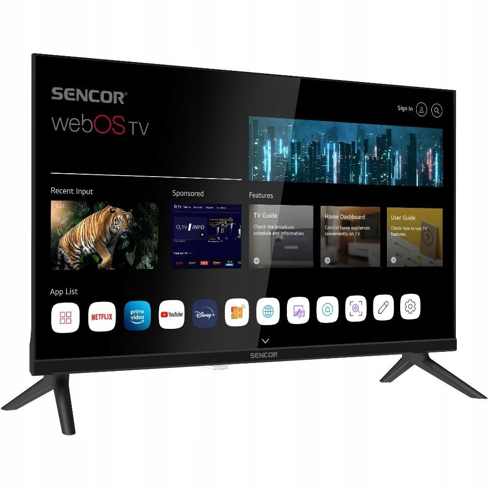 Televizor Sencor SLE 24S803B, 24", Smart TV, i zi