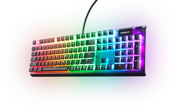 Taste SteelSeries PrismCaps, PBT, 120 copë, US, të zeza