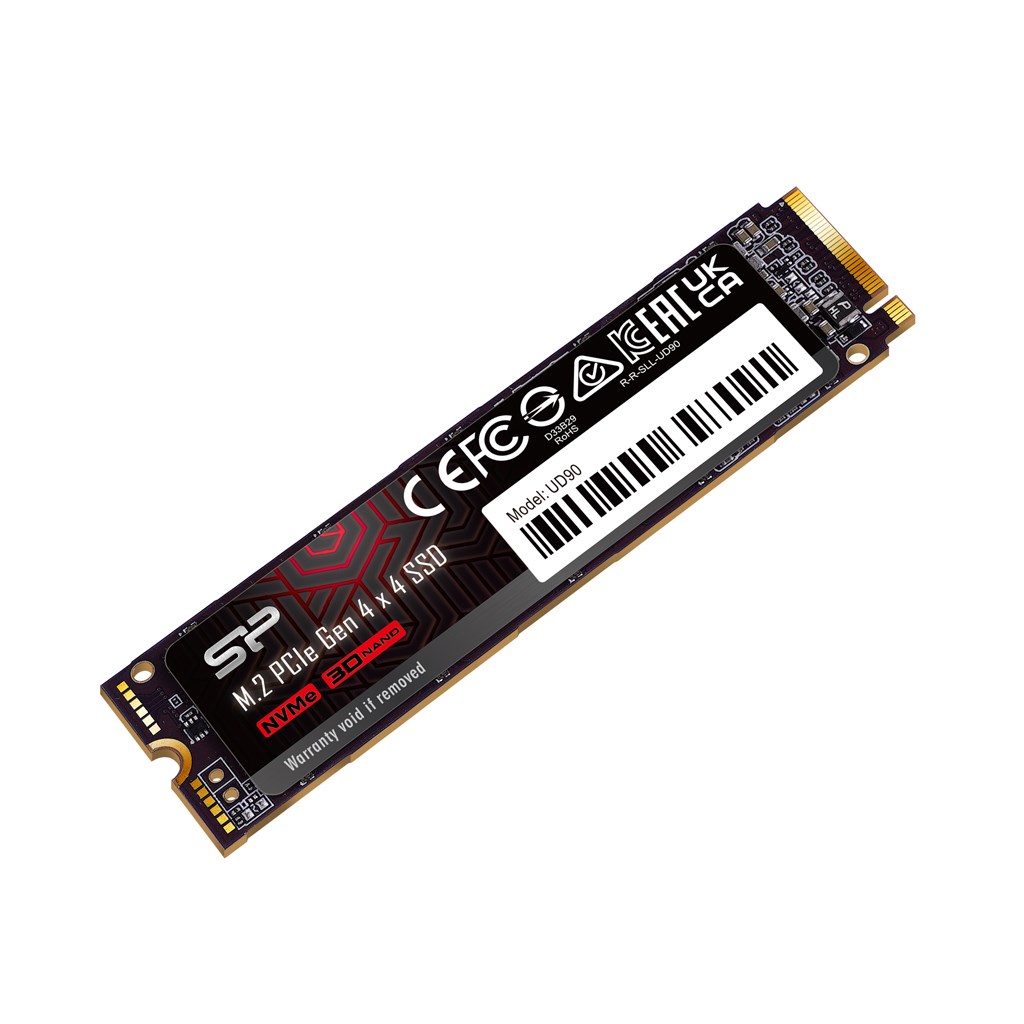 Disk SSD Silicon Power UD90, 4TB, M.2 PCIe 4.0, 5000 MB/s, i zi