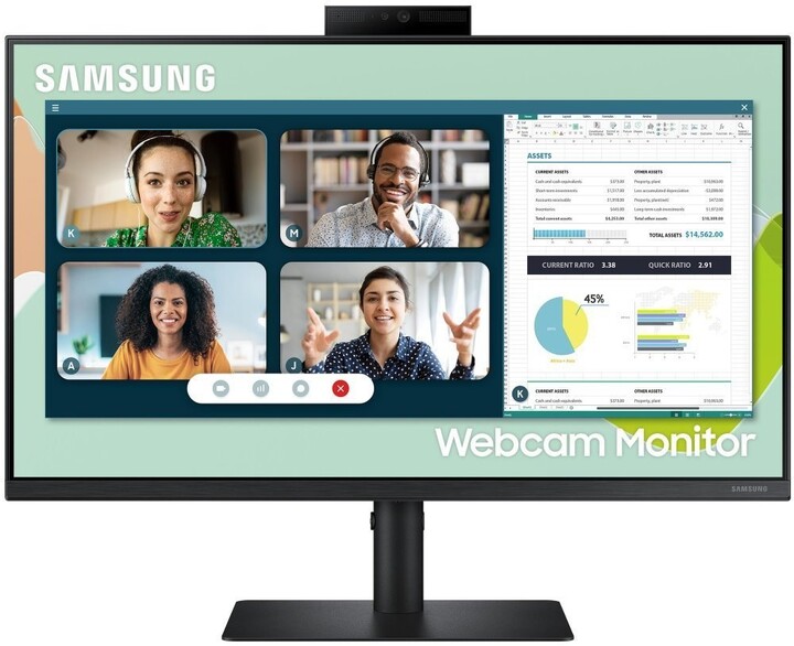 Monitor Samsung S40VA Webcam - LED 24 ", Full HD, i zi
