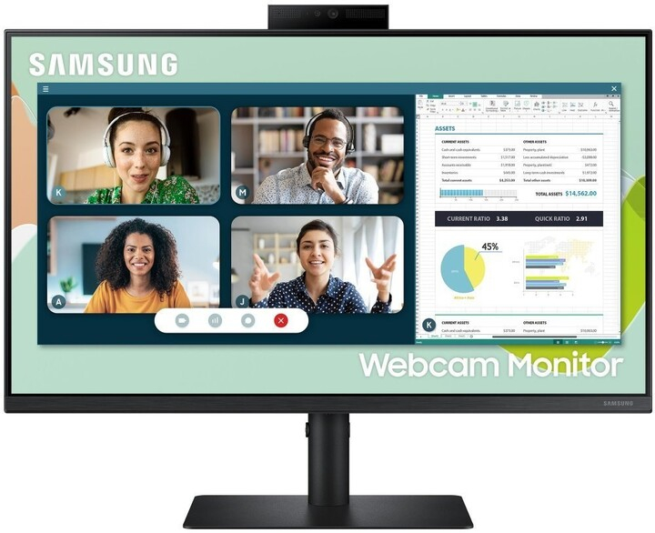 Monitor Samsung S40VA Webcam - LED 24 ", Full HD, i zi