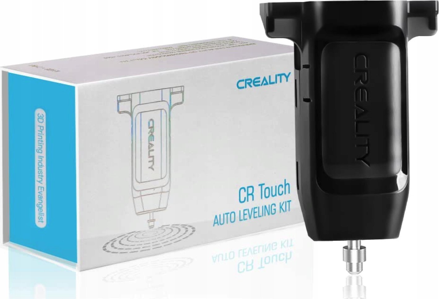 Printer 3D Creality Ender 3 V3 Plus, hapësirë e madhe printimi, kalibrim automatik, gri