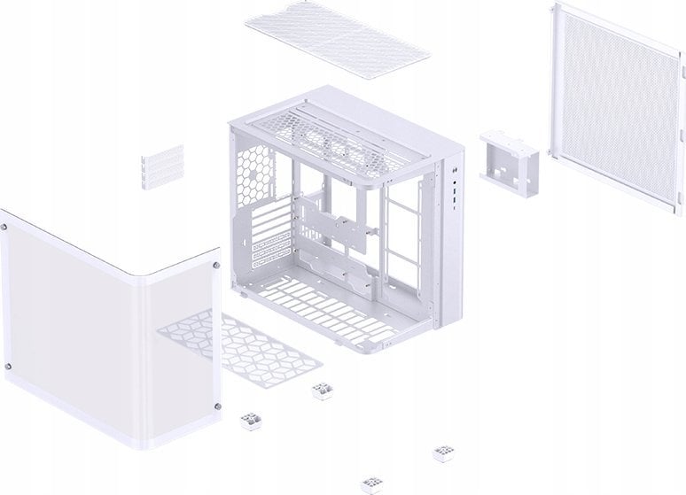 Kasë Jonsbo Jonsbo TK-3 - ATX-Gehuse, wei, Full Tower