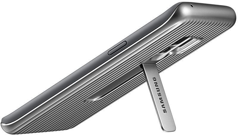 Mbrojtëse Samsung Protective Standing për Galaxy S9, e argjendtë