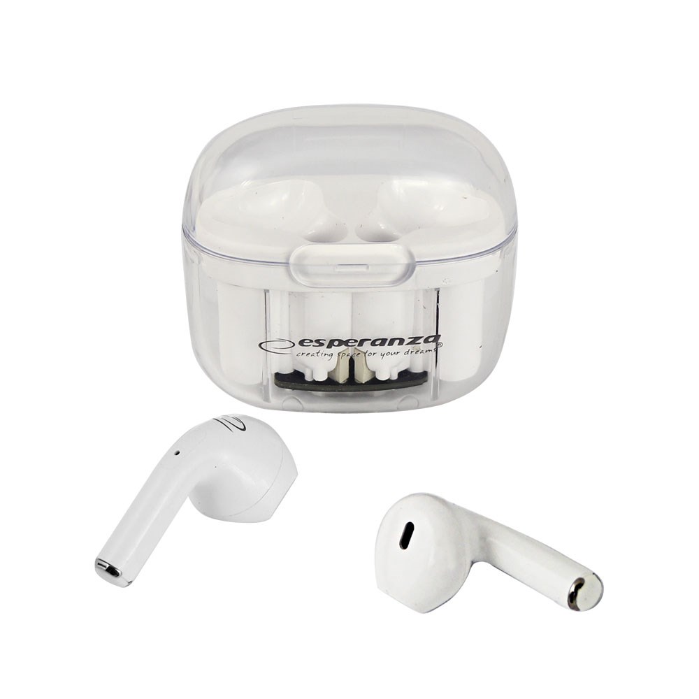 Dëgjuese Esperanza EH237W, Wireless, të bardha