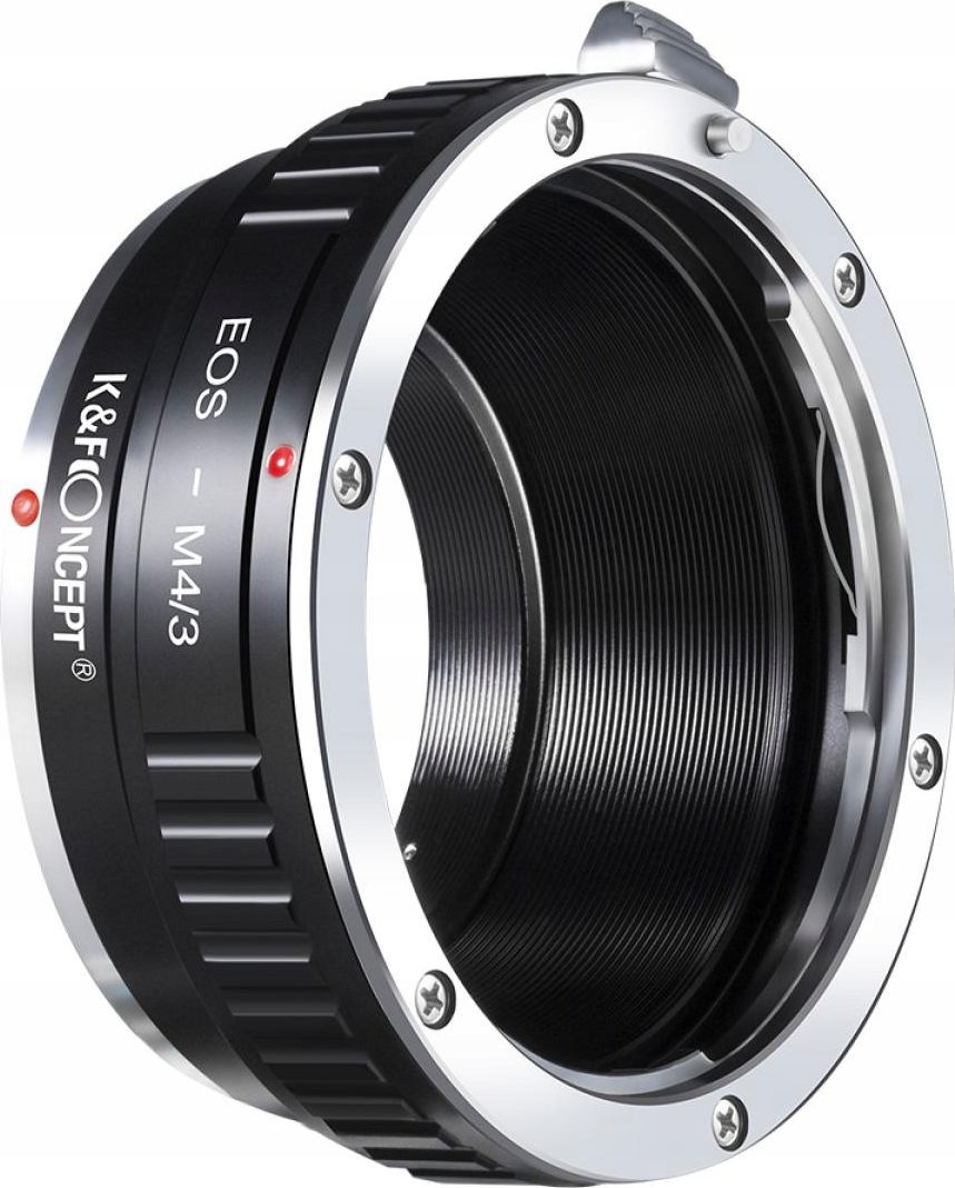 Adapter lente K&amp;F Concept KF06.090, Canon EF EF-S në Micro 4/3, i zi