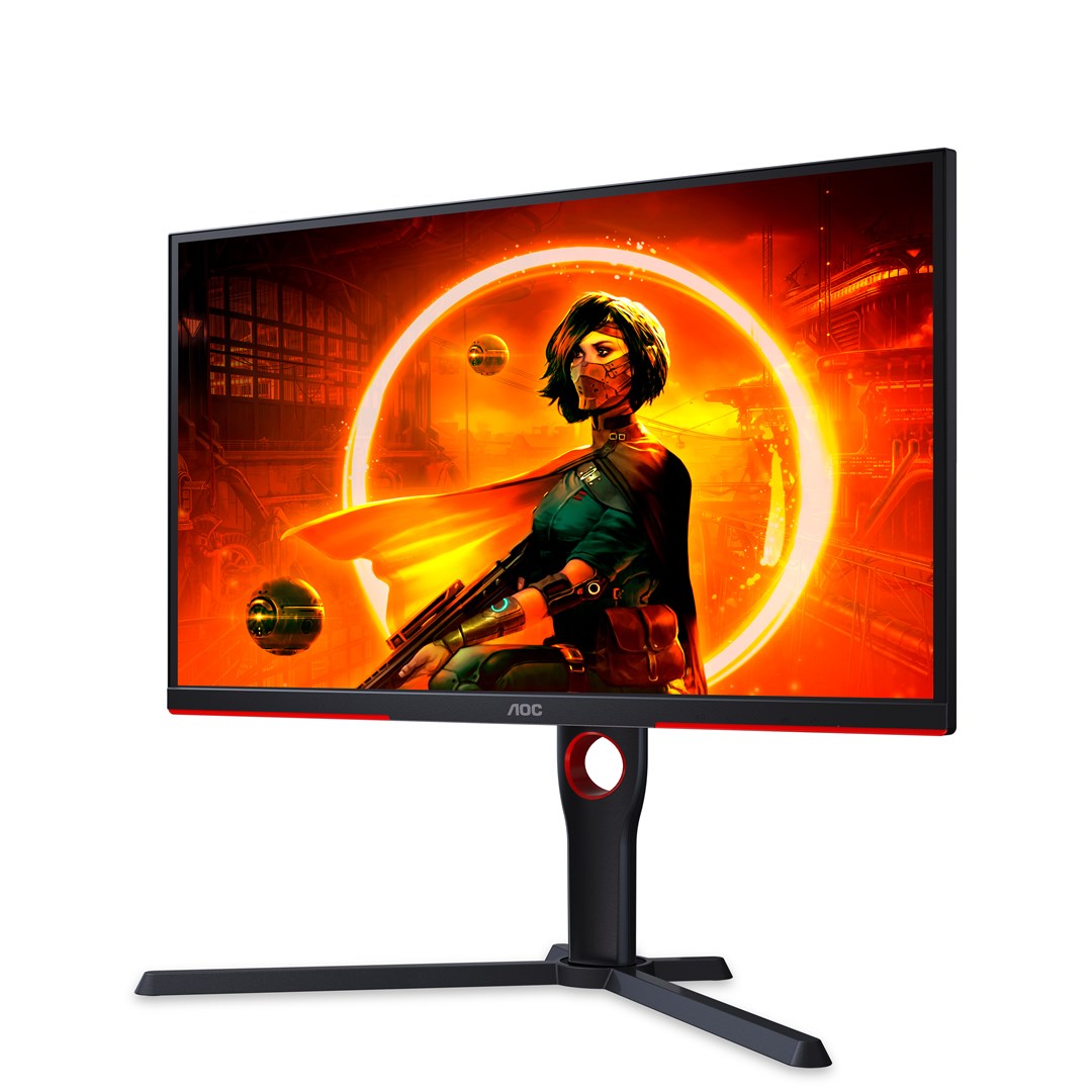 Monitor AOC G3 25G3ZM/BK, 24.5", 1920 x 1080, Full HD, 240 Hz, i zi