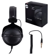 [OUTLET] Kufje Beyerdynamic DT 770 Pro, me kabllo, të zeza