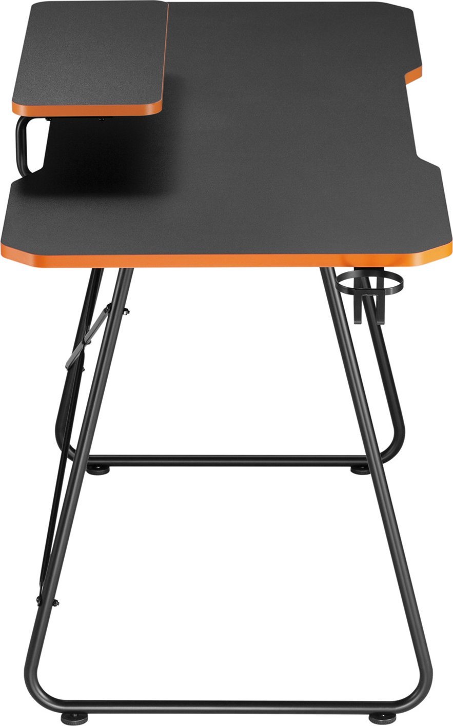 Tavolinë gaming Maclean NanoRS RS170, raft monitori, 85 cm, e zezë