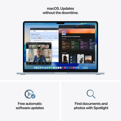 Apple Macbook Air, 15.3", M5 10-core, 16GB, 512GB, 10-core GPU, Silver