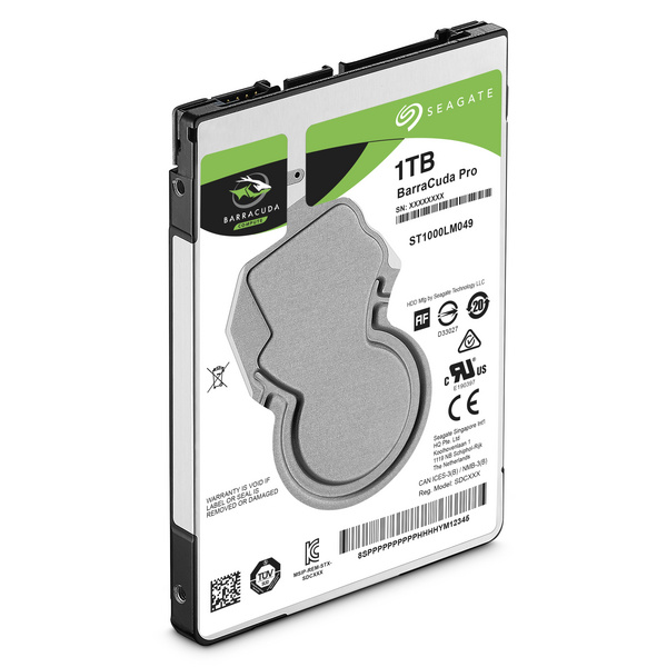 Disk Seagate Barracuda Pro, 2.5", 1TB, SATA III, i argjendtë